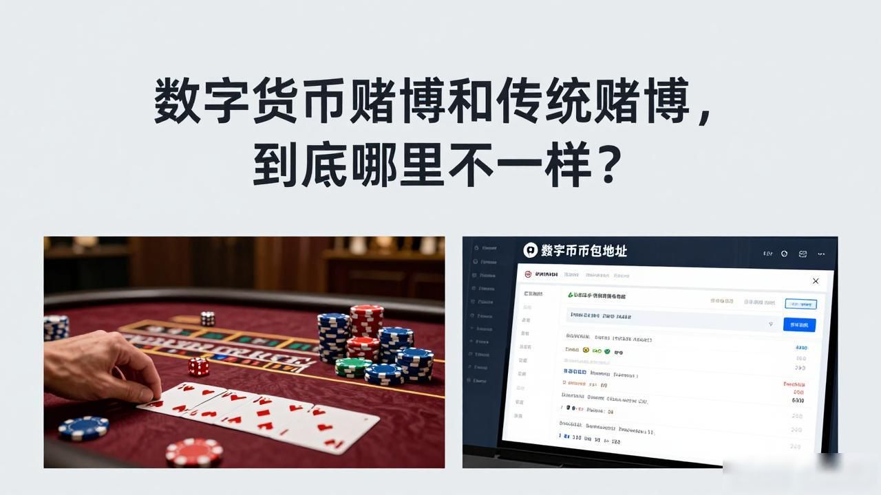 数字货币赌博和传统赌博，到底哪里不一样？