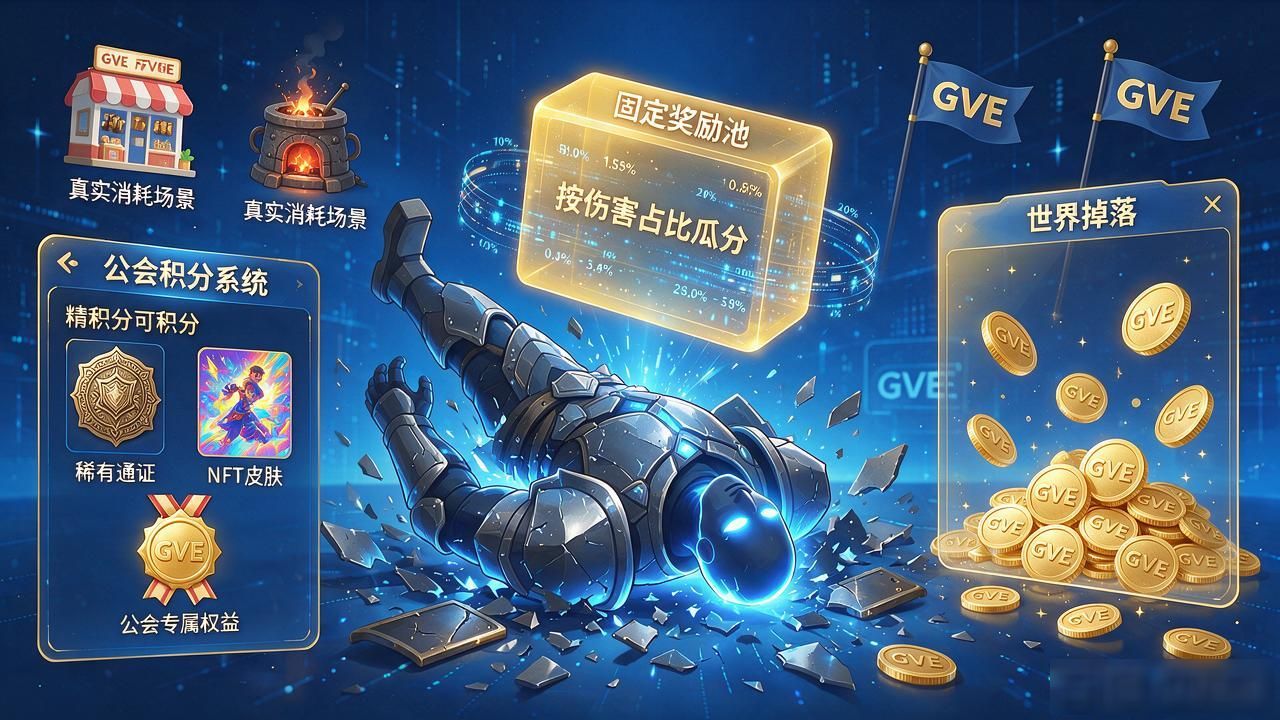 数字货币GVE模式是什么？公会打Boss赚通证说清楚