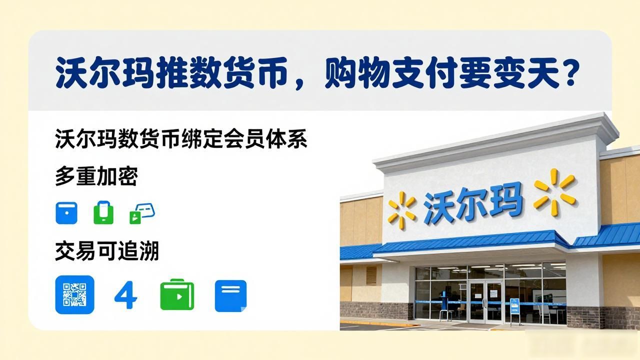沃尔玛推数字货币，购物支付要变天？