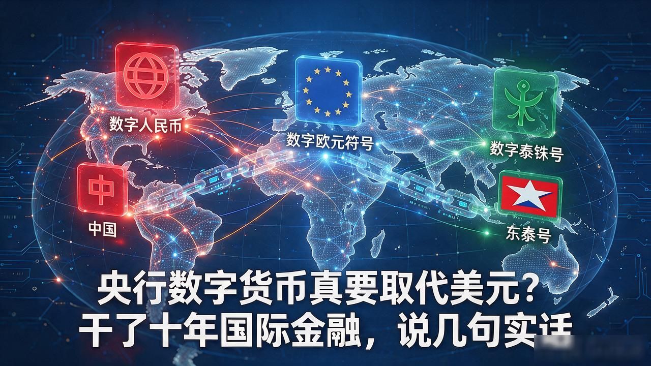 央行数字货币真要取代美元？干了十年国际金融，说几句实话