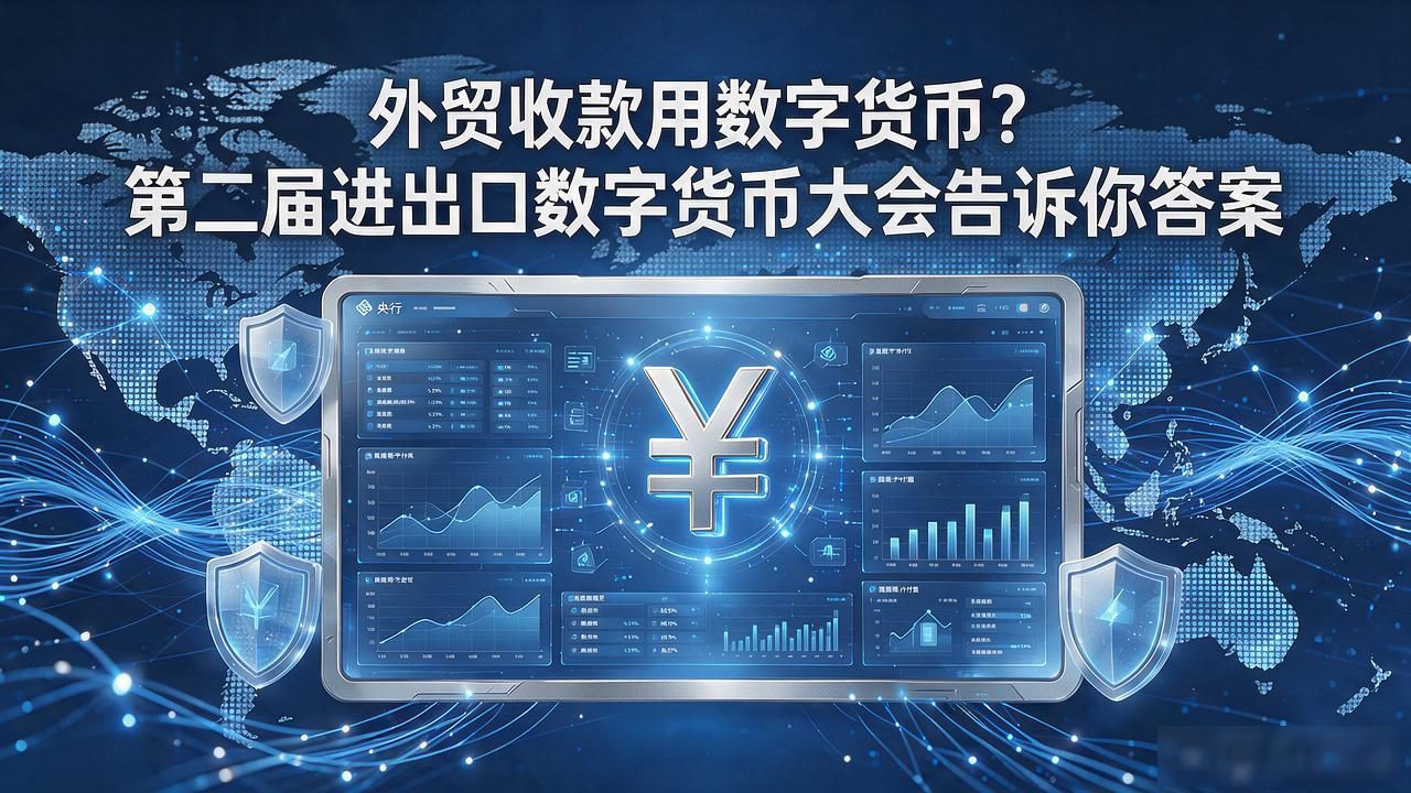 外贸收款用数字货币?第二届进出口数字货币大会告诉你答案