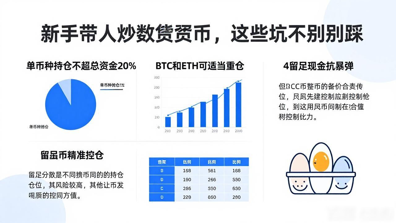 新手带人炒数字货币，这些坑千万别踩
