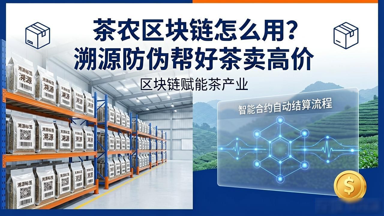 茶农区块链怎么用？溯源防伪帮好茶卖高价
