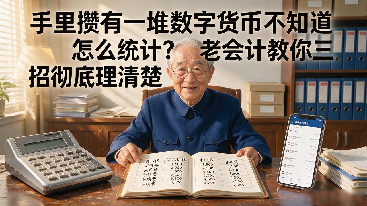 手里攒了一堆数字货币不知道怎么统计？老会计教你三招彻底理清楚