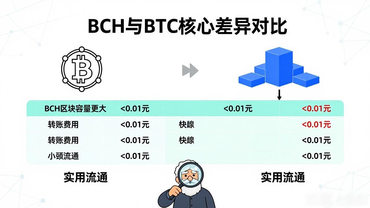 BCH与BTC到底选谁？老矿工揭秘两大区块链核心差异