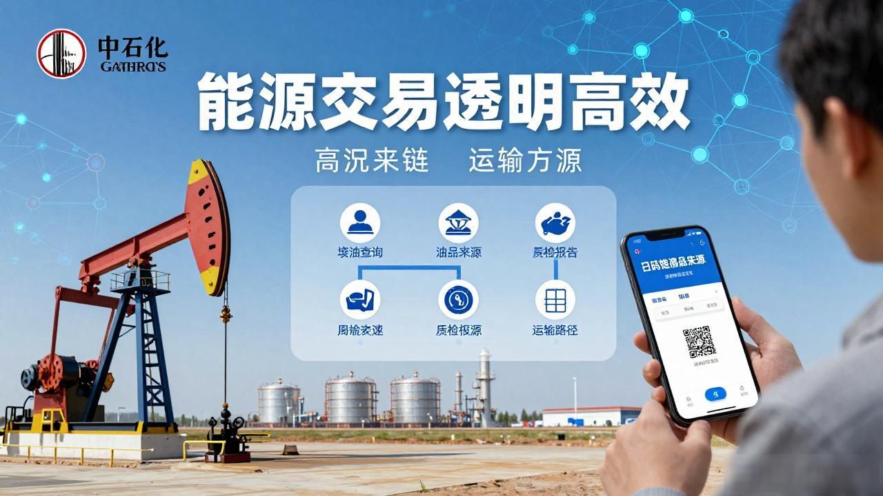 中石化区块链布局让能源交易更透明高效