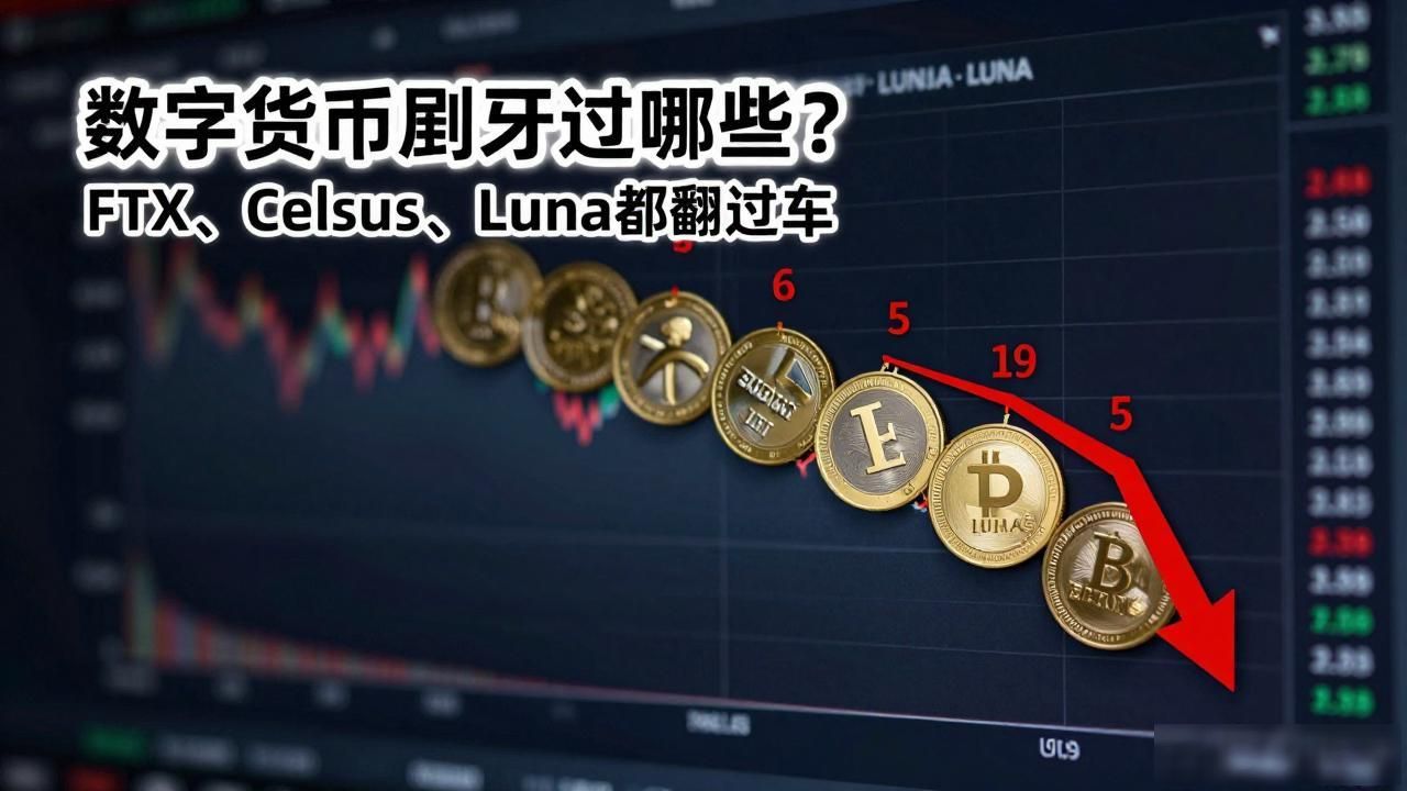 数字货币倒闭过哪些？FTX、Celsius、Luna都翻过车