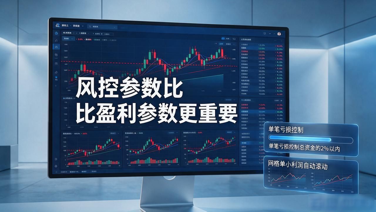 数字货币自动做单操作，把参数和风控设对就不慌