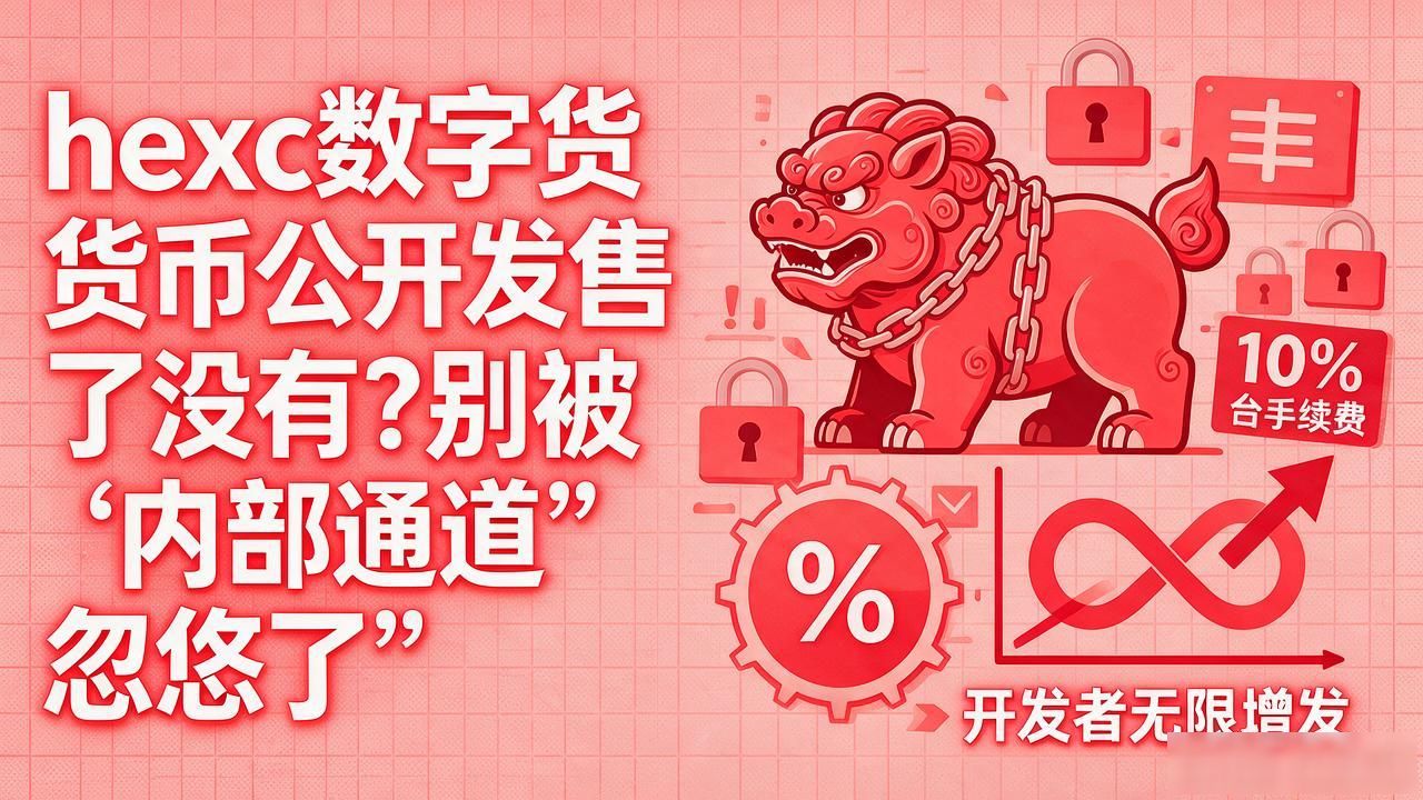 hexc数字货币公开发售了没有？别被"内部通道"忽悠了