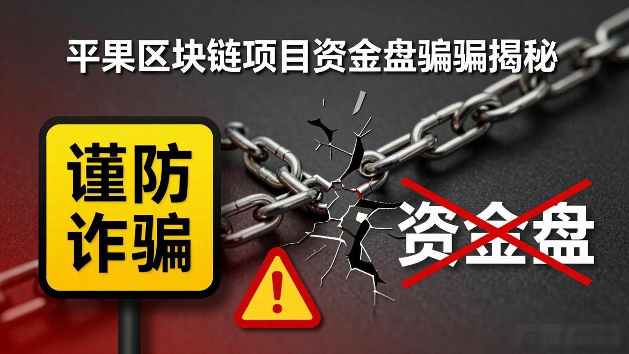 平果区块链项目靠谱吗？揭秘资金盘骗局真相