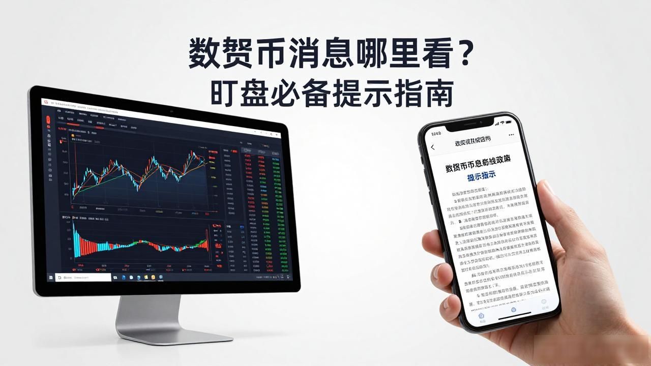 数字货币消息哪里看？盯盘必备提示指南