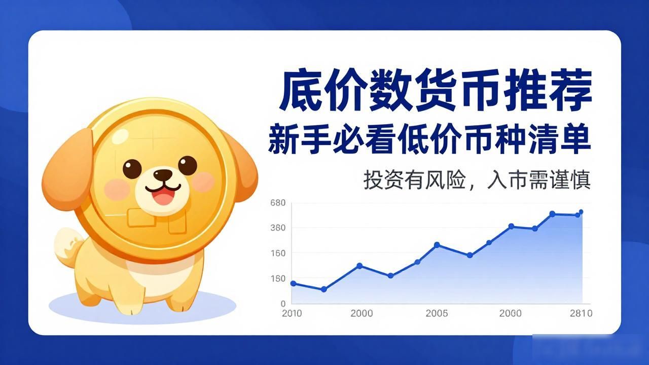 底价数字货币推荐 新手必看低价币种清单