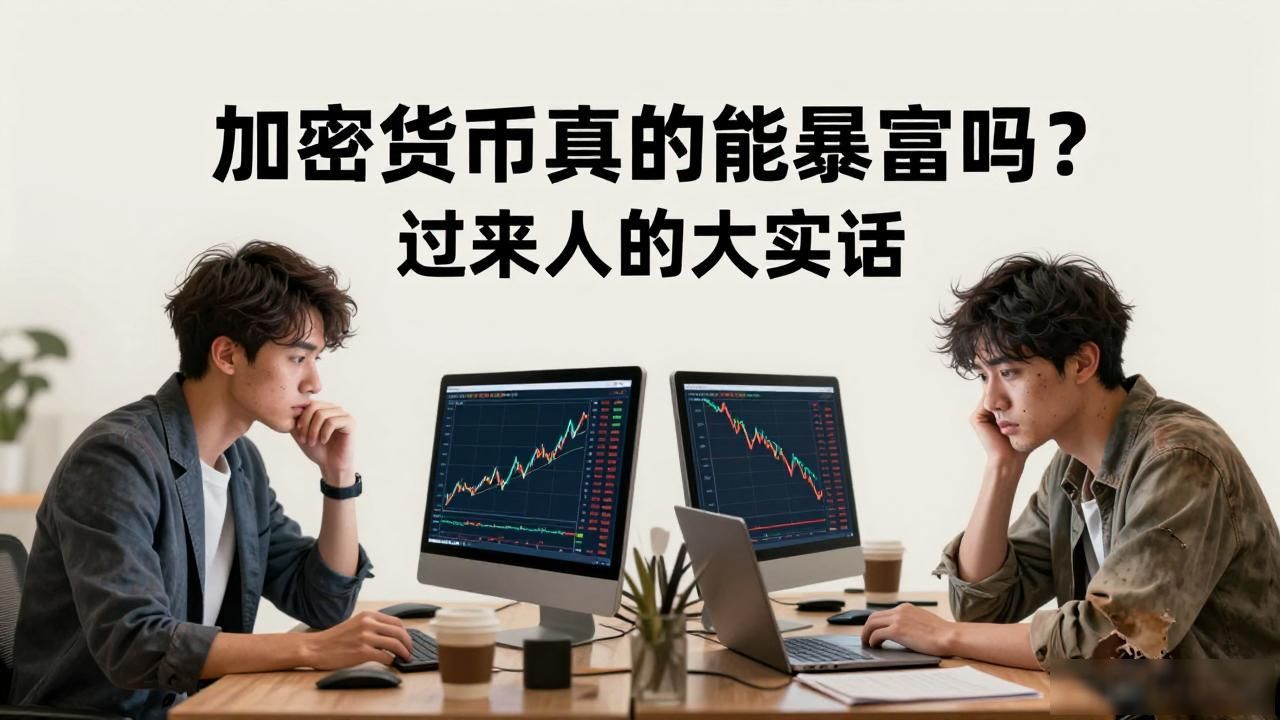 加密货币真的能暴富吗？过来人的大实话