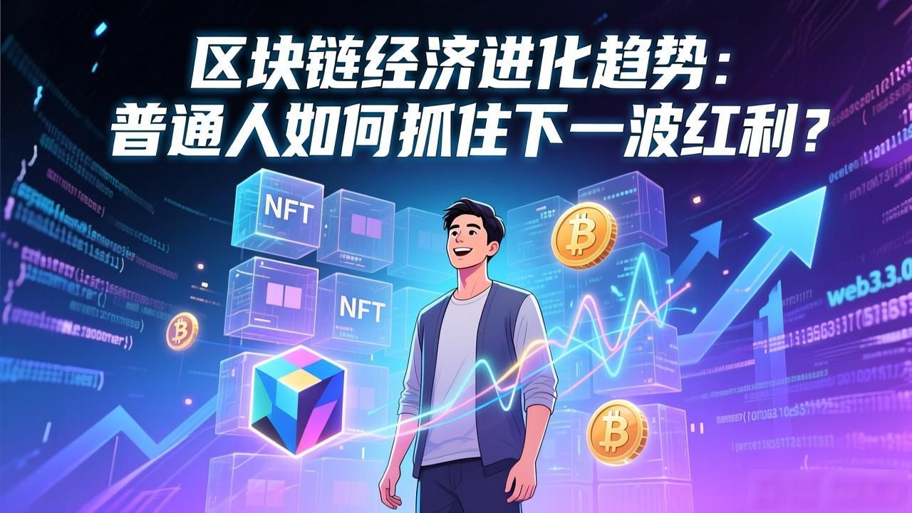 区块链经济进化趋势：普通人如何抓住下一波红利？
