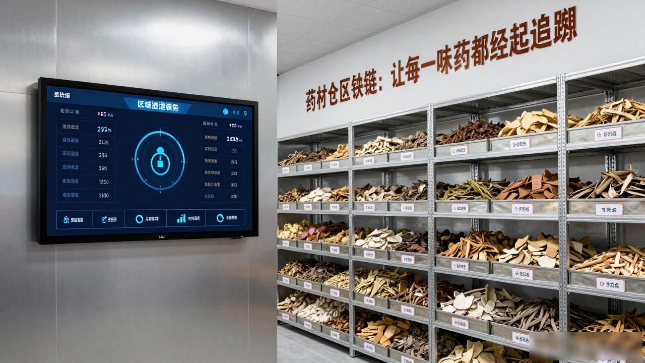 药材仓区块链：让每一味药都经得起追溯