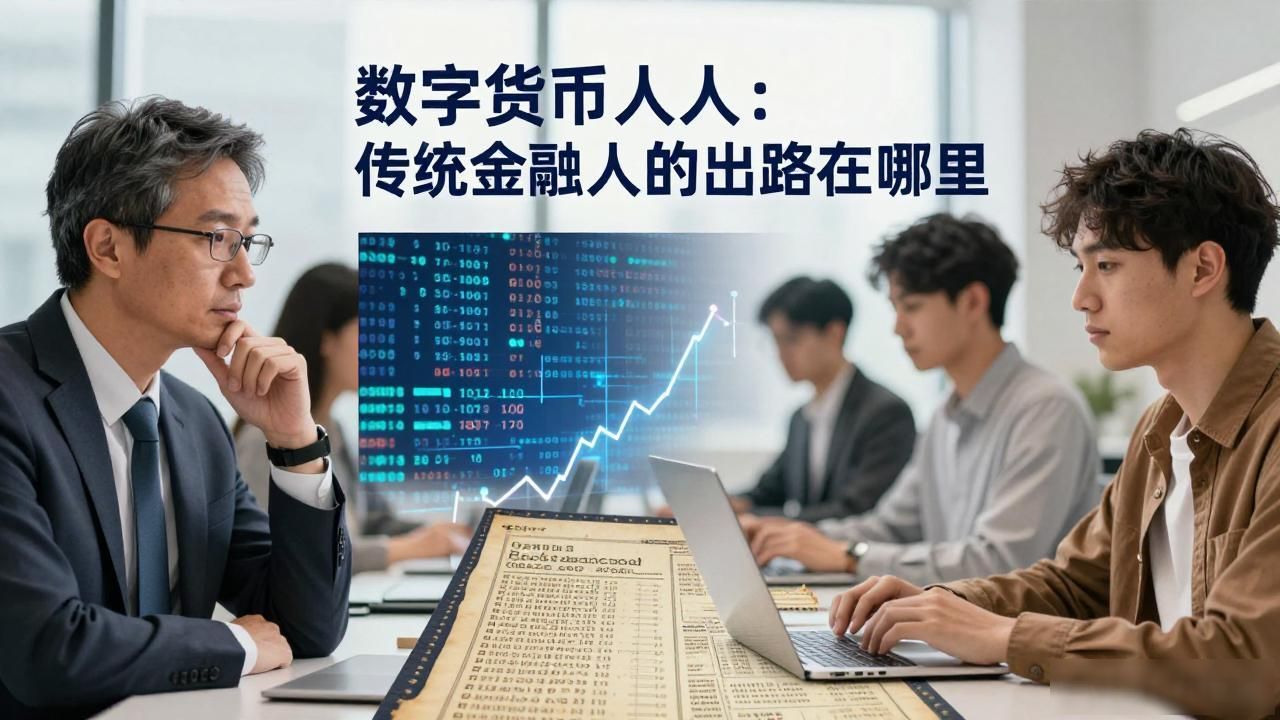 数字货币换人:传统金融人的出路在哪里