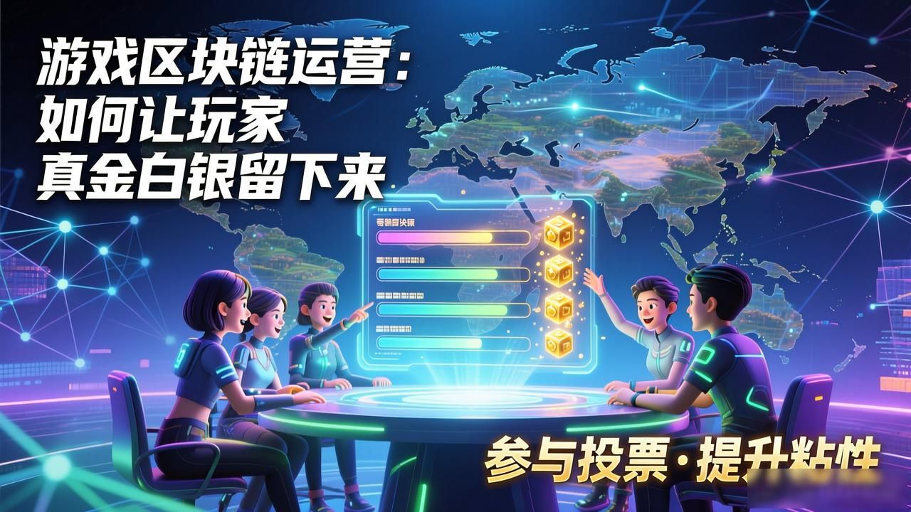 游戏区块链运营：如何让玩家真金白银留下来
