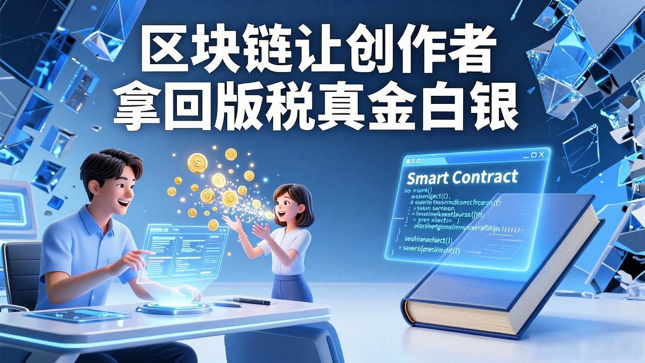 区块链让创作者拿回版税真金白银