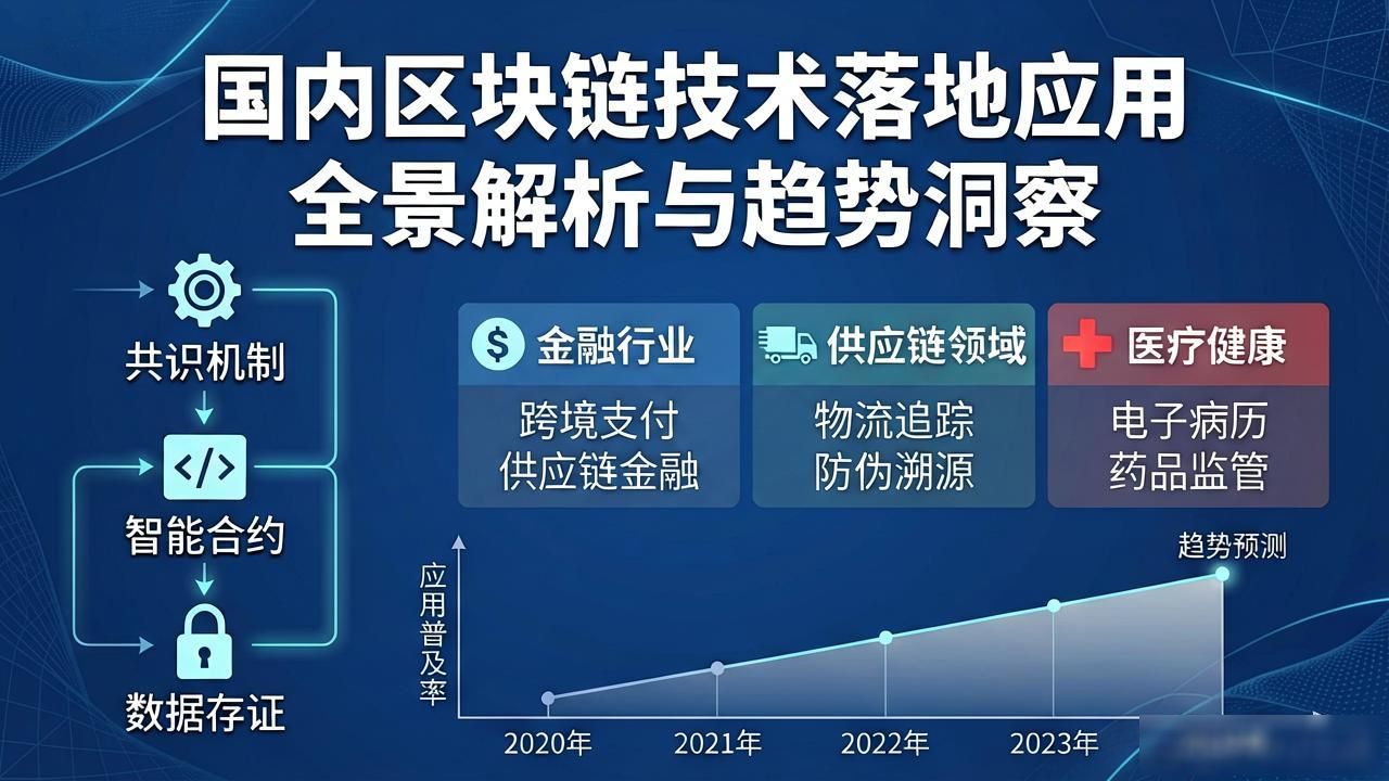 国内区块链技术落地应用全景解析与趋势洞察
