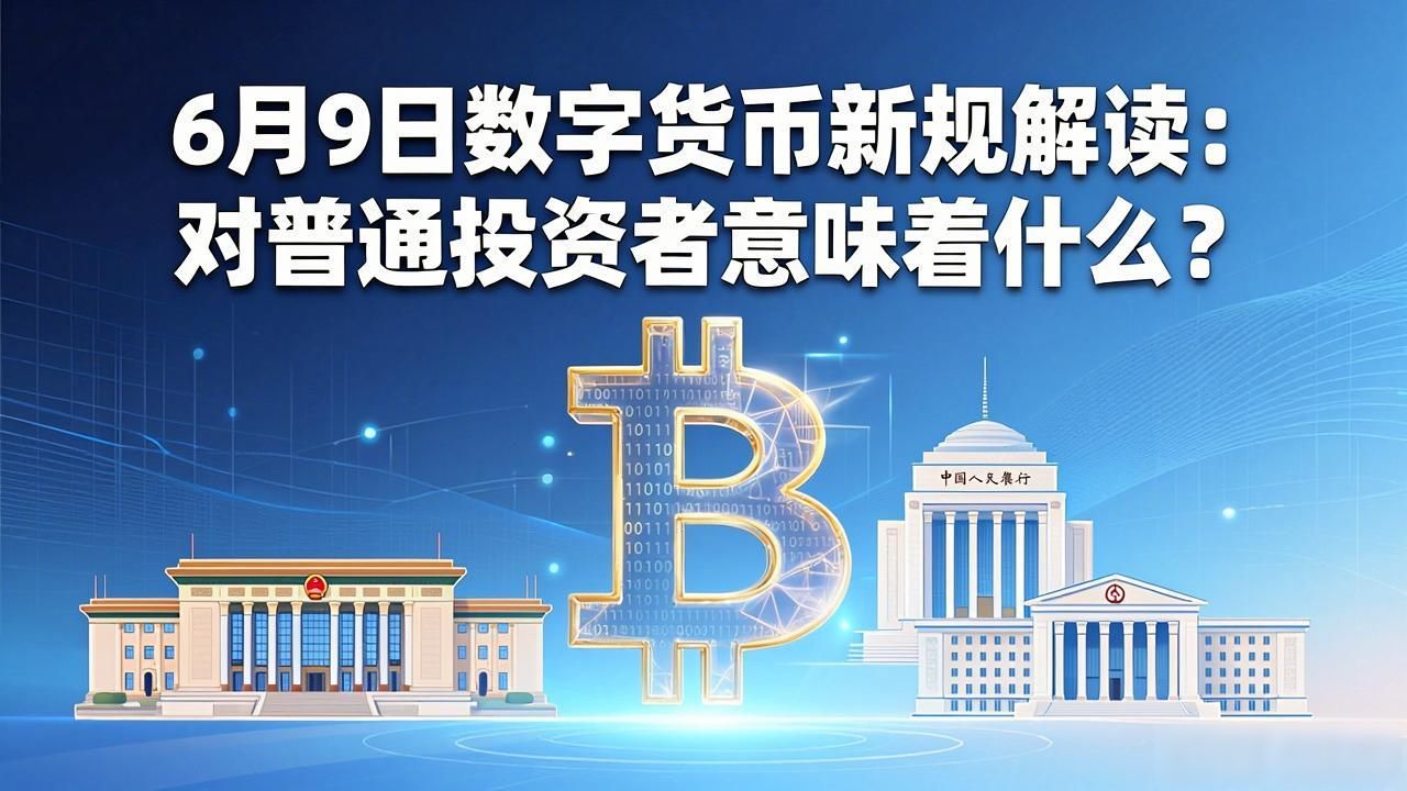 6月9日数字货币新规解读:对普通投资者意味着什么?