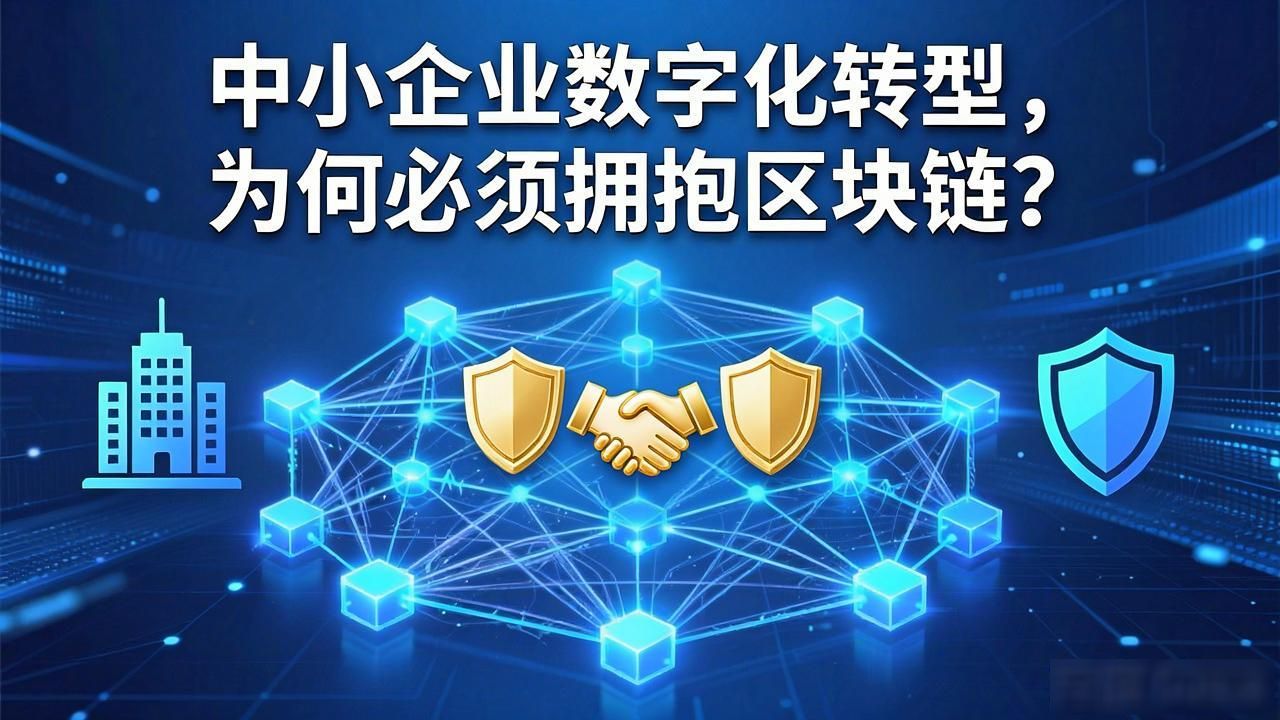 中小企业数字化转型，为何必须拥抱区块链？