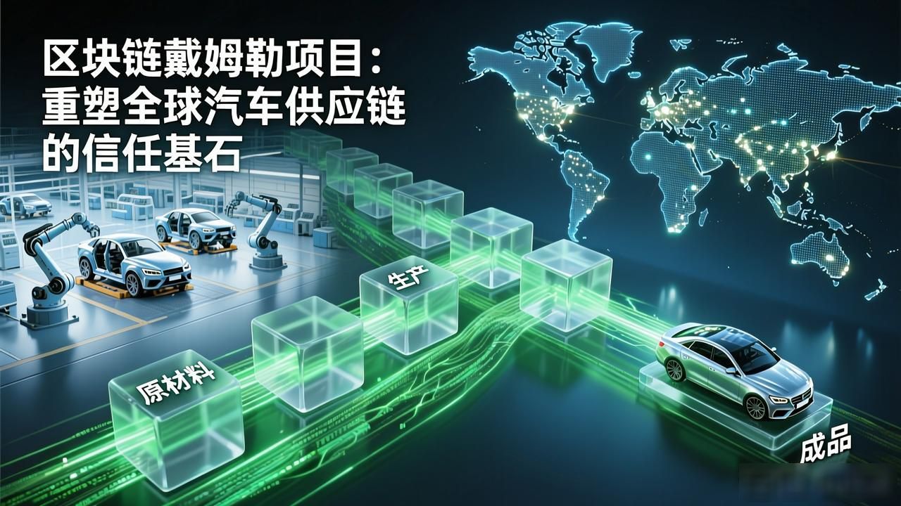 区块链戴姆勒项目：重塑全球汽车供应链的信任基石