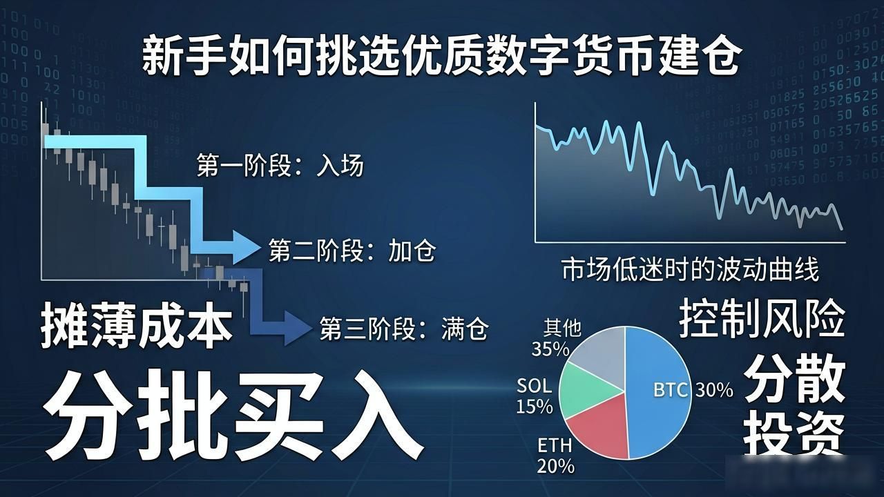 新手如何挑选优质数字货币建仓