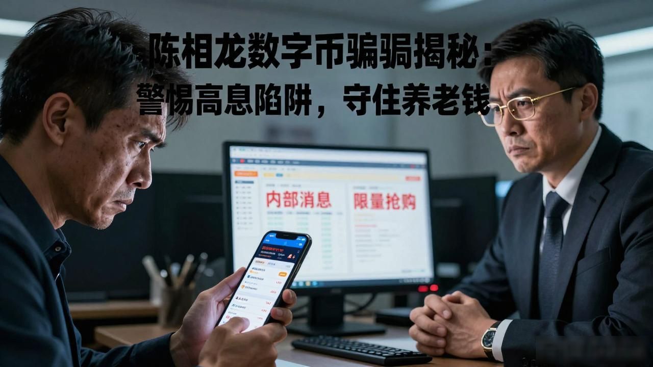陈相龙数字货币骗局揭秘：警惕高息陷阱，守住养老钱