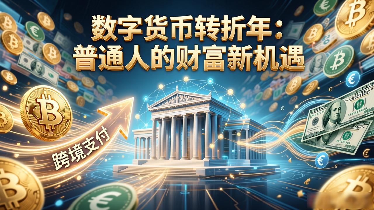 数字货币转折年:普通人的财富新机遇