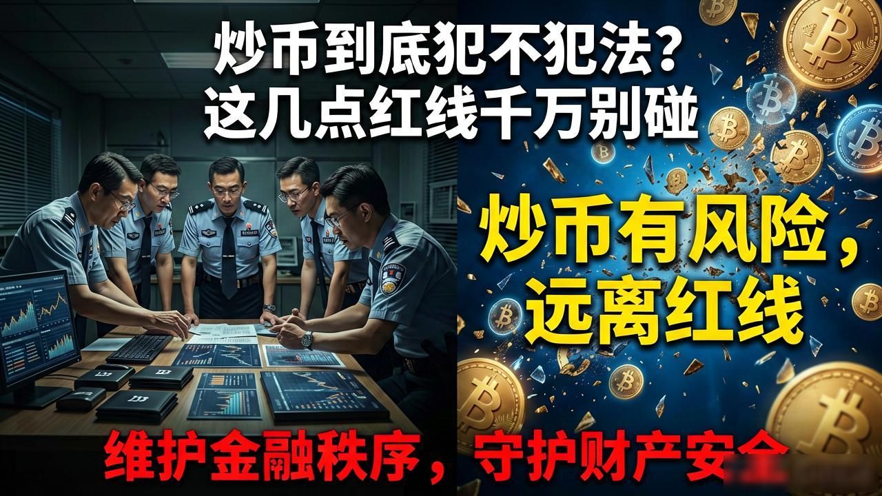 炒币到底犯不犯法？这几点红线千万别碰