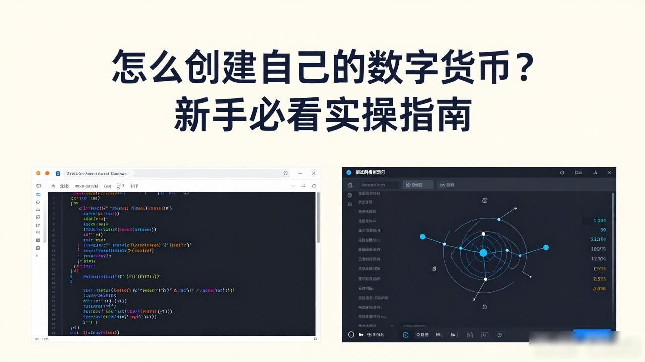 怎么创建自己的数字货币？新手必看实操指南