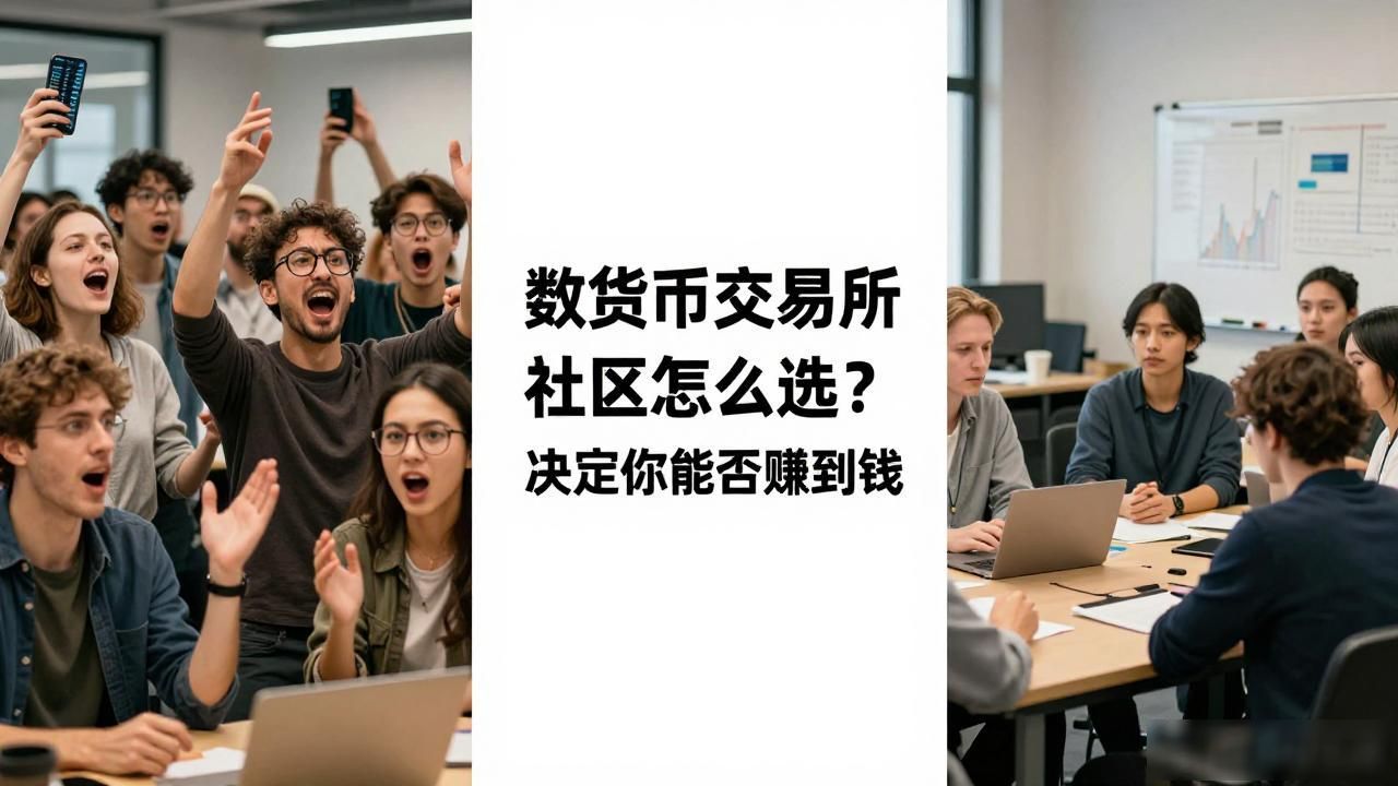 数字货币交易所社区怎么选?这几点决定你能否赚到钱