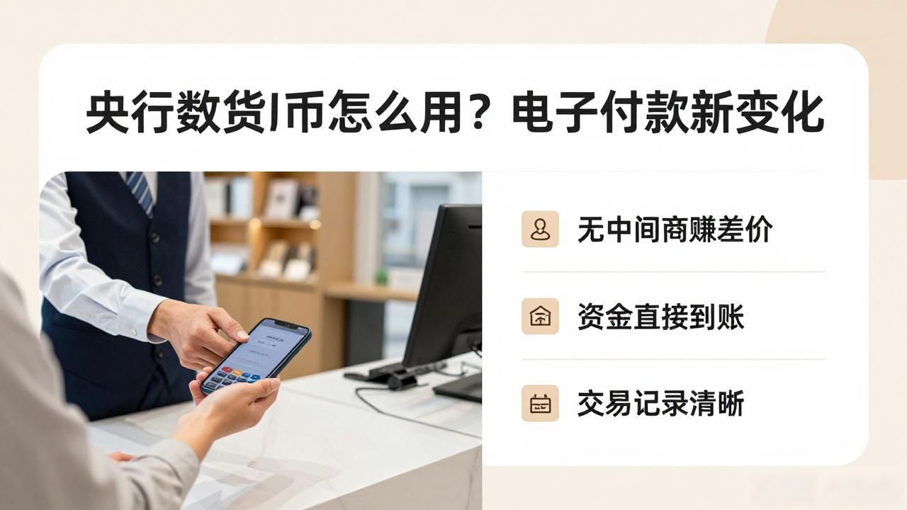 央行数字货币怎么用？电子付款新变化