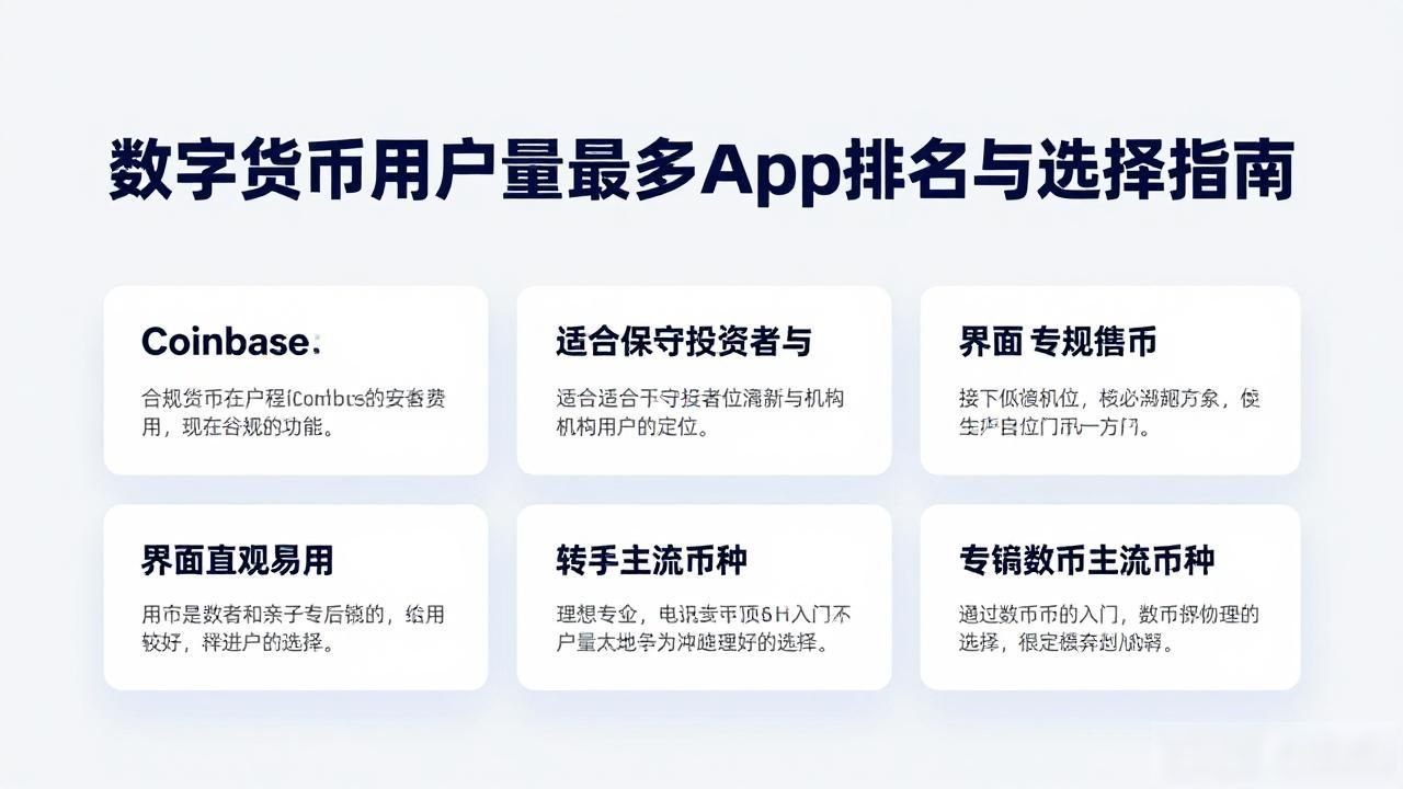 数字货币用户量最多的app排名与选择指南