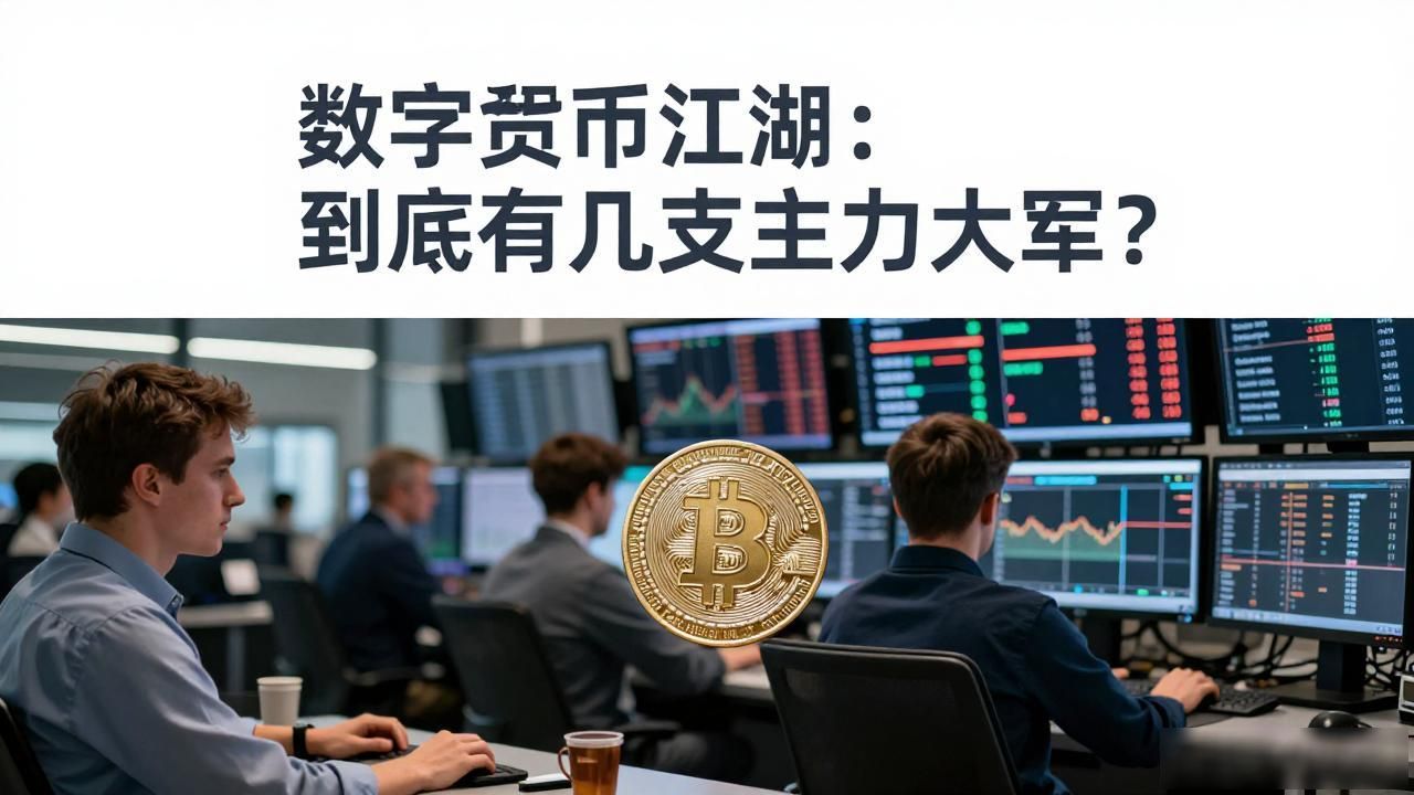 数字货币江湖：到底有几支主力大军？