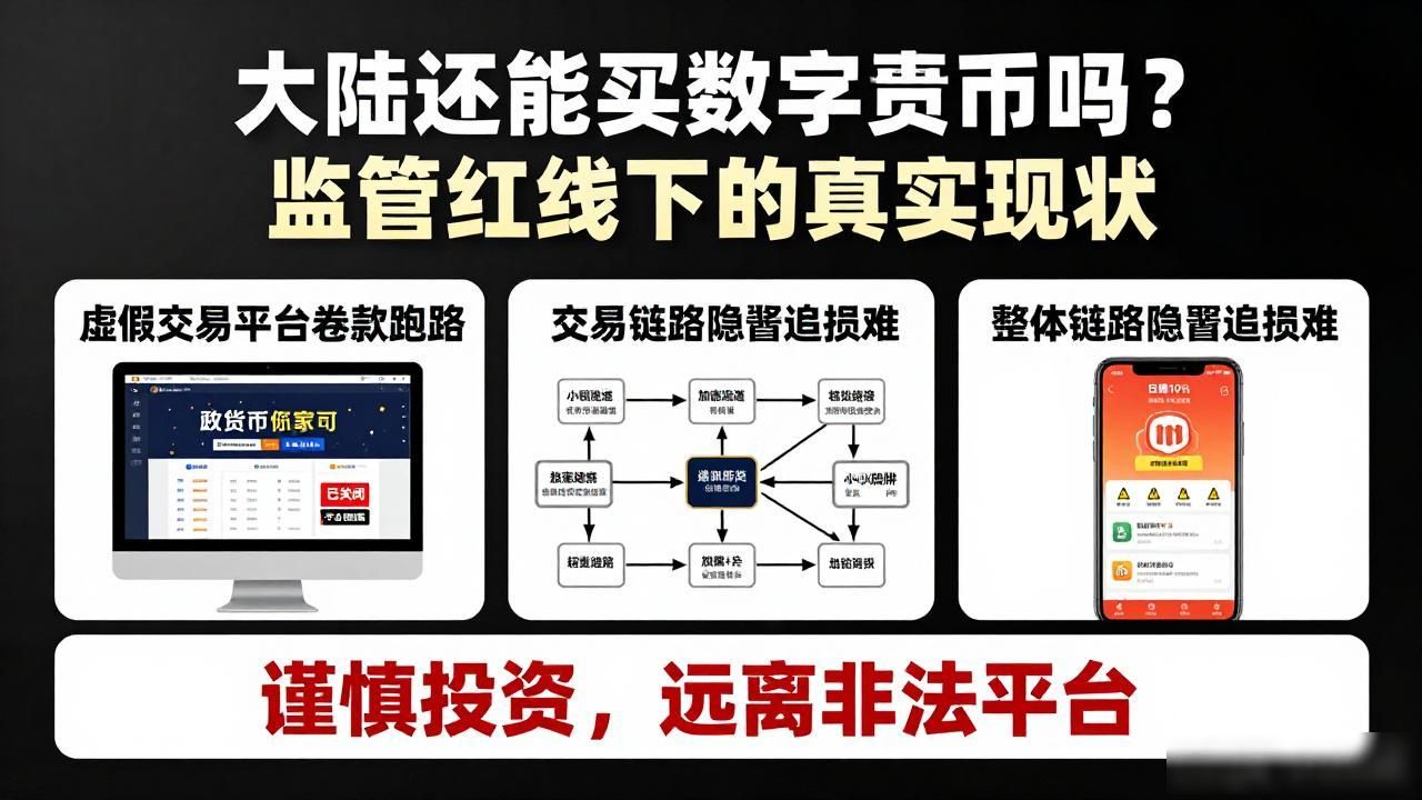 大陆还能买数字货币吗？监管红线下的真实现状