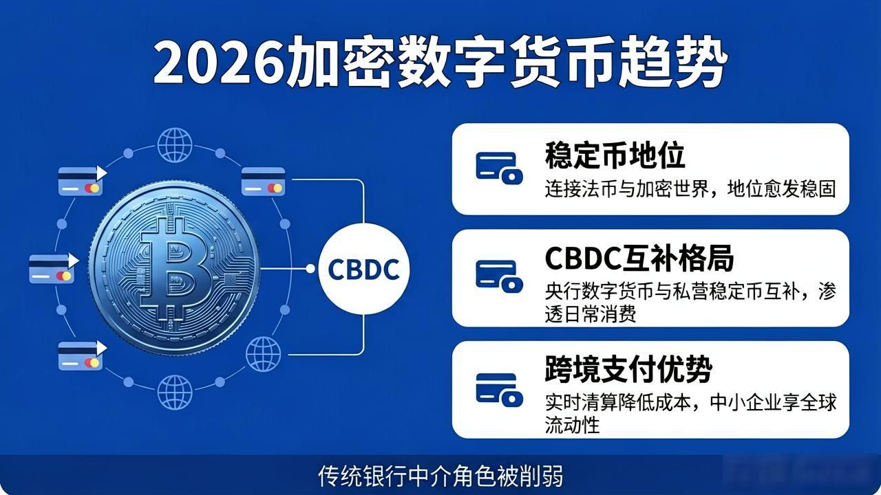 加密数字货币趋势图解：2026年市场风向与布局指南