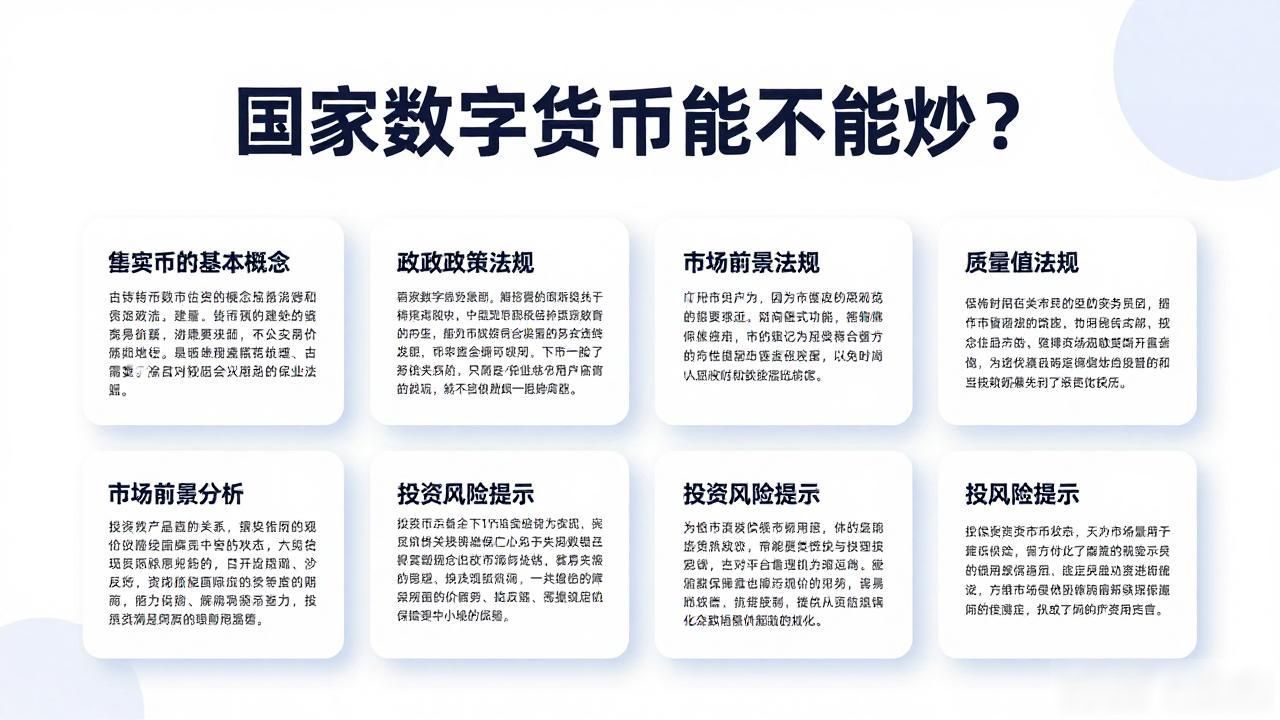 国家数字货币能不能炒？央行数字人民币并非理财产品