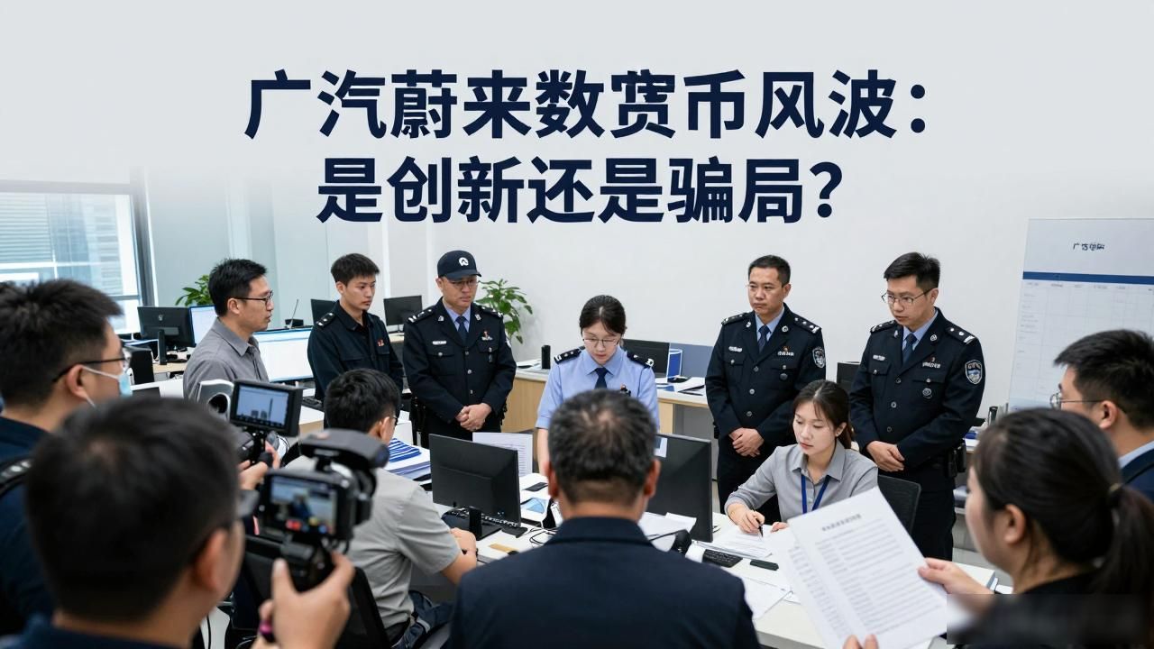 广汽蔚来数字货币风波：是创新还是骗局？
