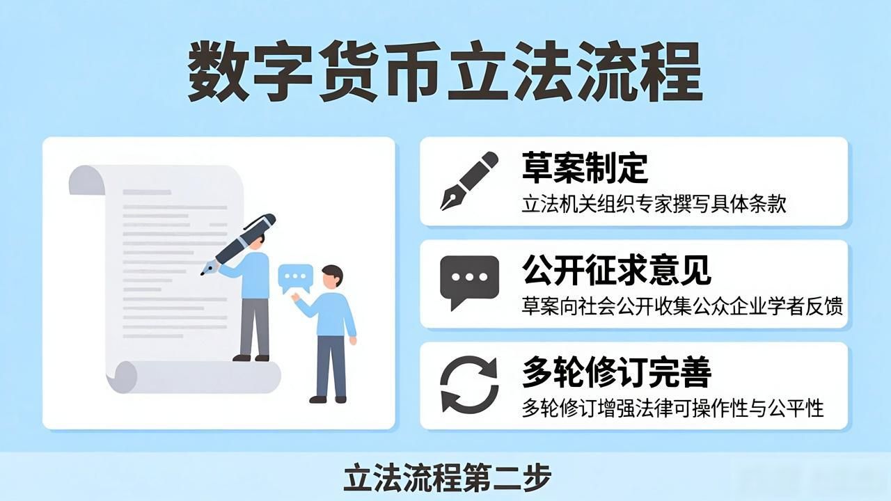 数字货币立法全流程图：从提案到落地