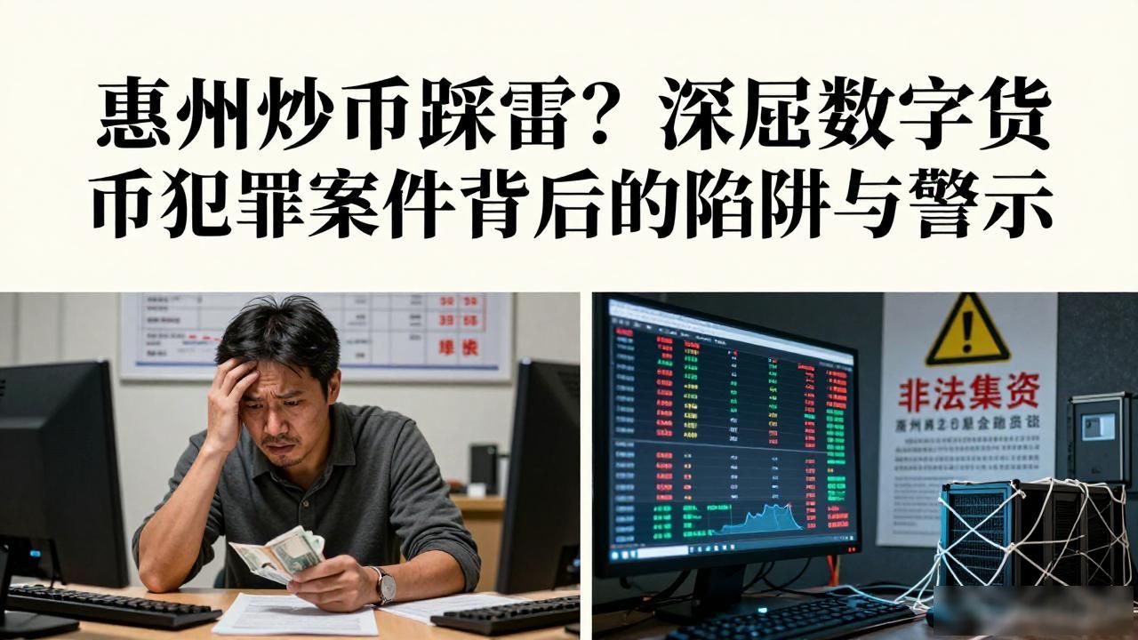 惠州炒币踩雷？深挖数字货币犯罪案件背后的陷阱与警示