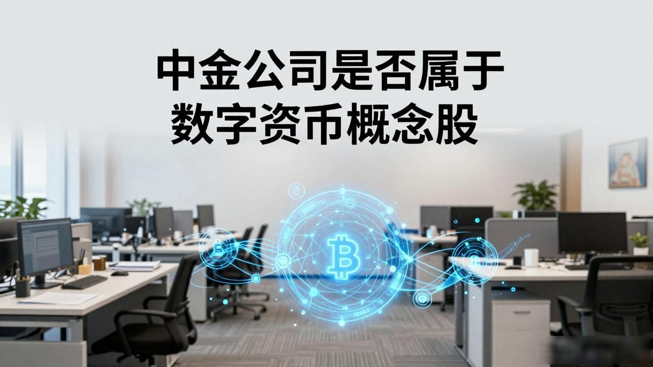 中金公司是否属于数字货币概念股