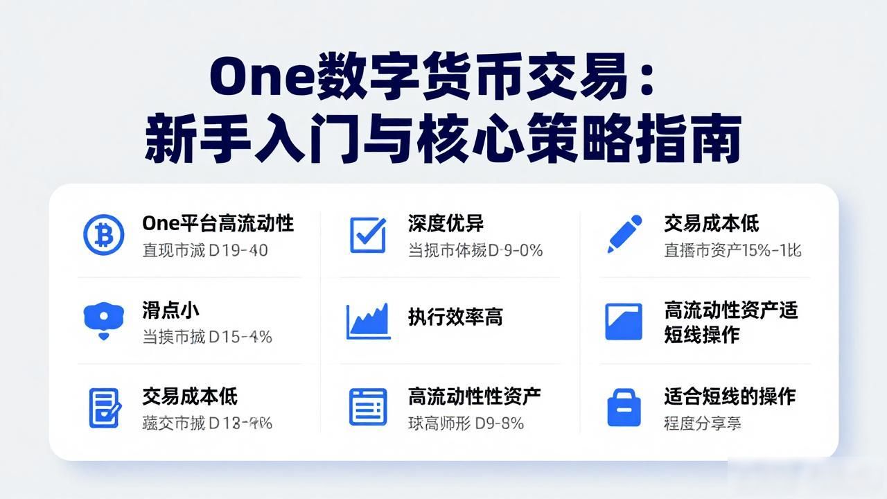 One数字货币交易：新手入门与核心策略指南