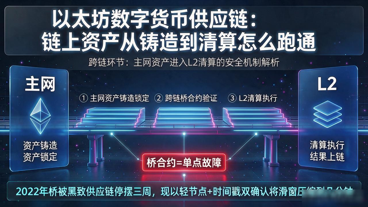 以太坊数字货币供应链:链上资产从铸造到清算怎么跑通