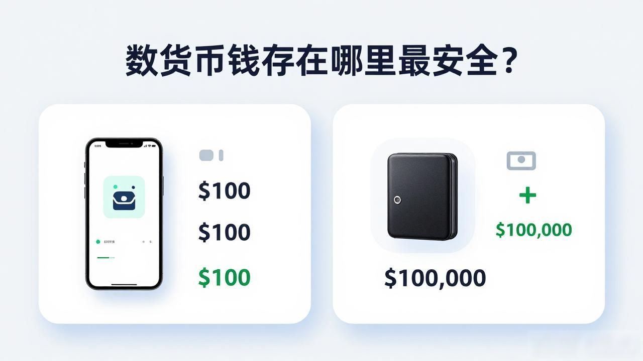 数字货币钱存在哪里最安全？