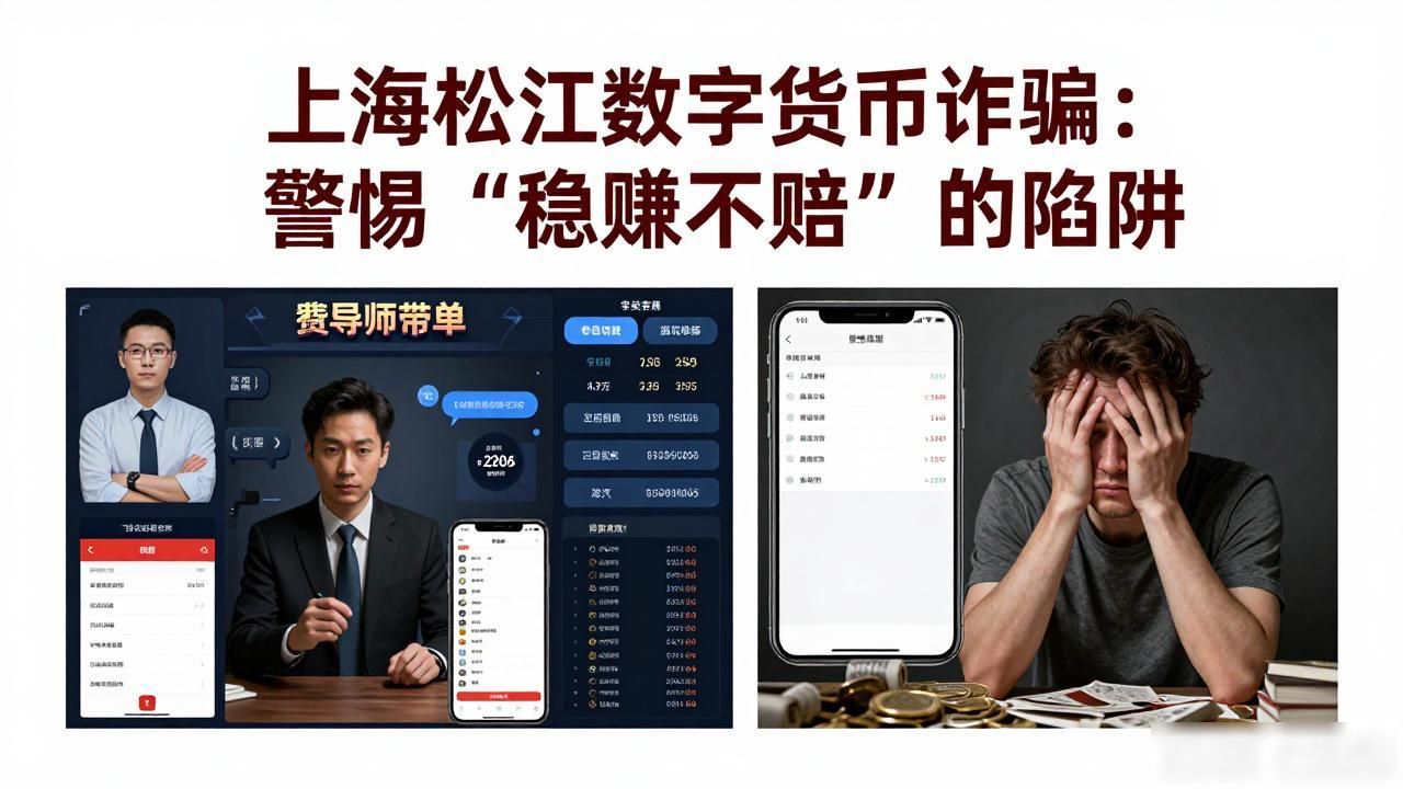 上海松江数字货币诈骗：警惕“稳赚不赔”的陷阱