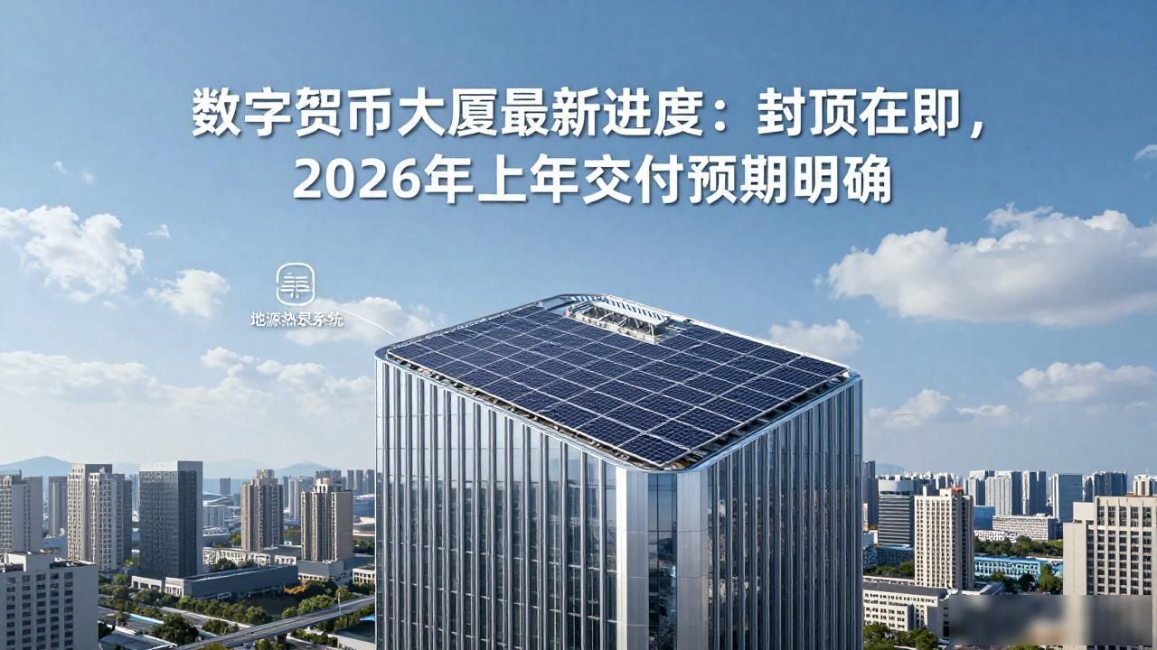 数字货币大厦最新进度：封顶在即，2026年下半年交付预期明确