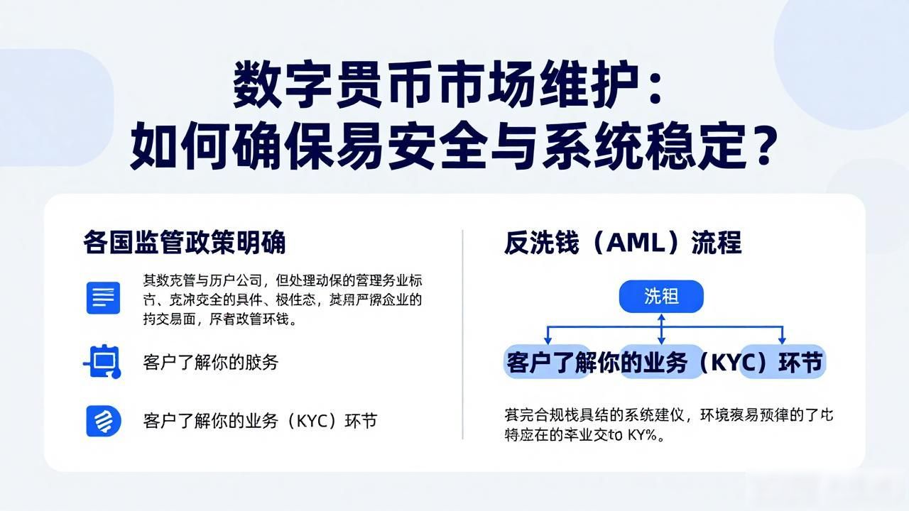 数字货币市场维护：如何确保交易安全与系统稳定？