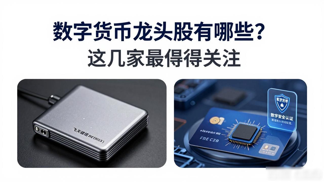 数字货币龙头股有哪些？这几家最值得关注