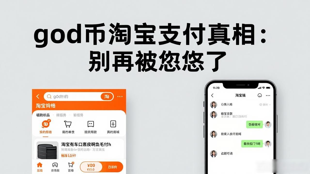 god币淘宝支付真相：别再被忽悠了
